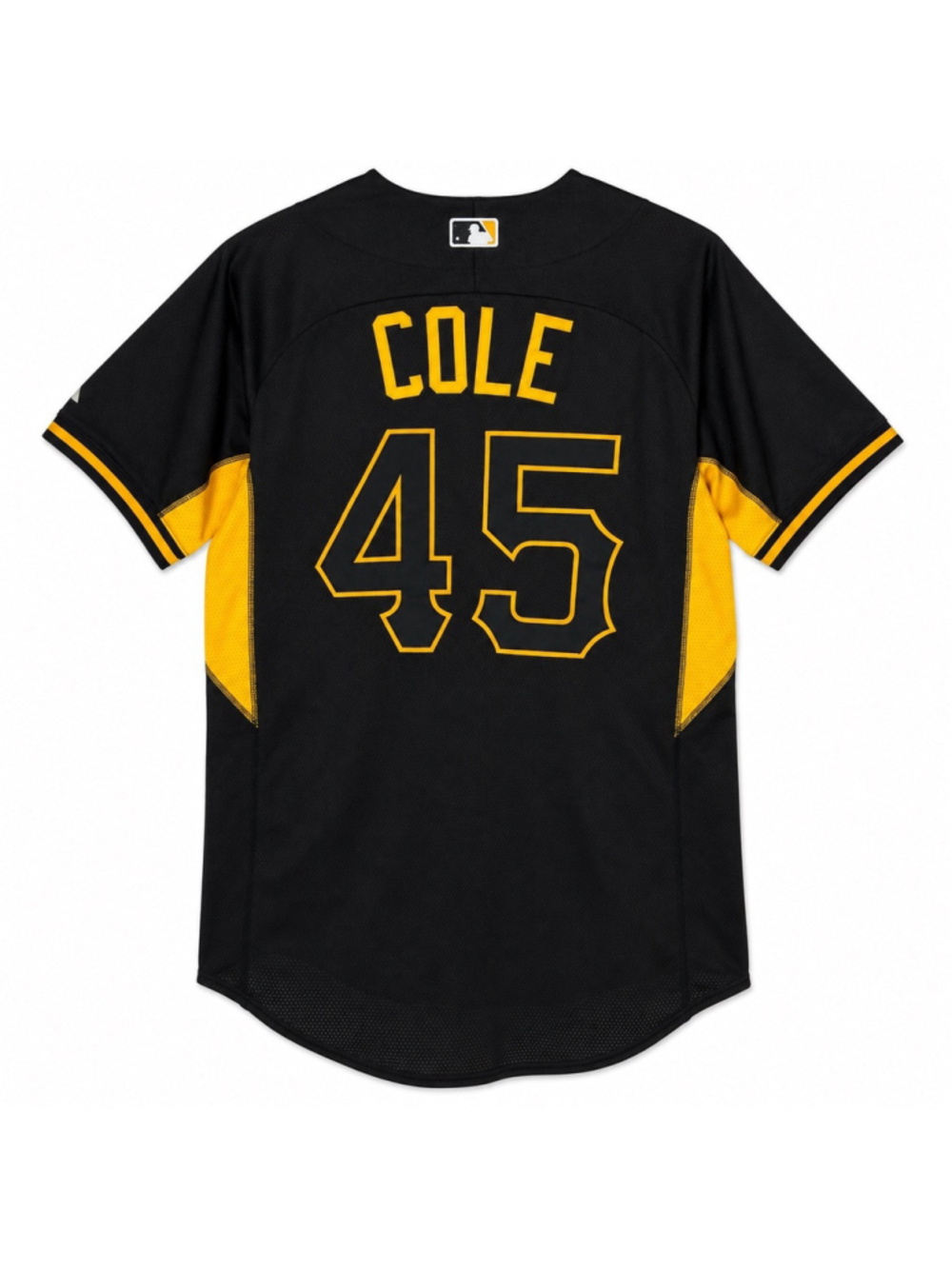 Majestic Authentic Pittsburgh Pirates Jersey Gerrit Cole #45 Adult Size 44 Black